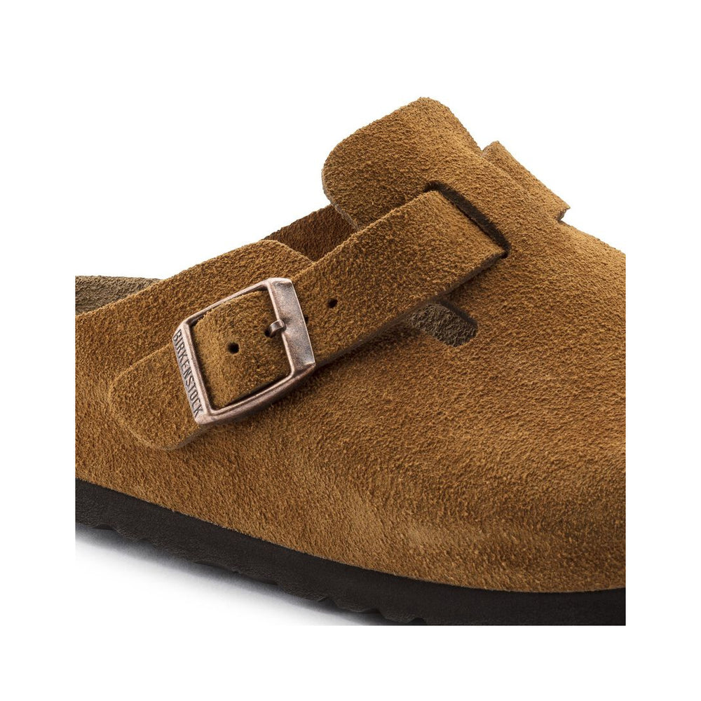 BOSTON SOFT FOOTBED SUEDE MINK