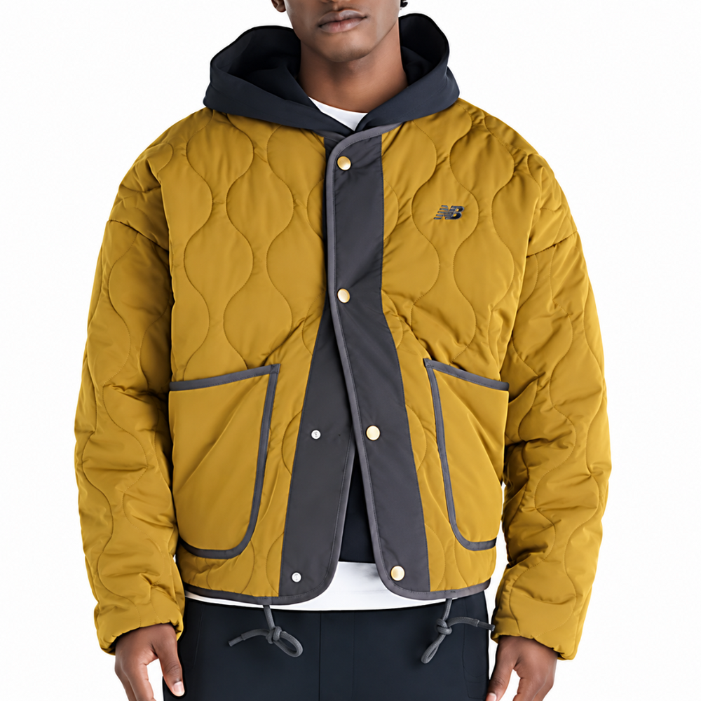 QUILTED BOMBER BARK