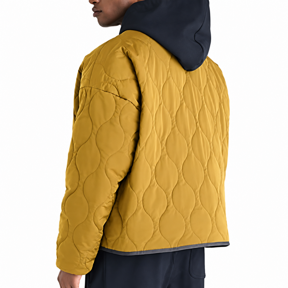 QUILTED BOMBER BARK