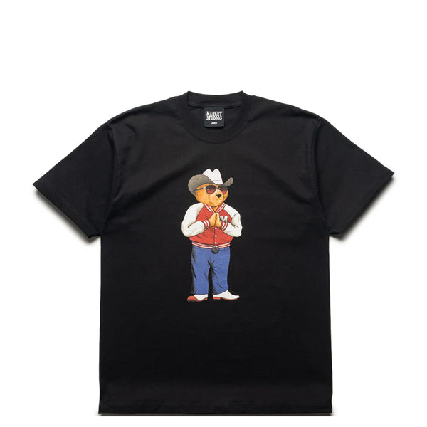 HEE-HAW BEAR T-SHIRT BLACK