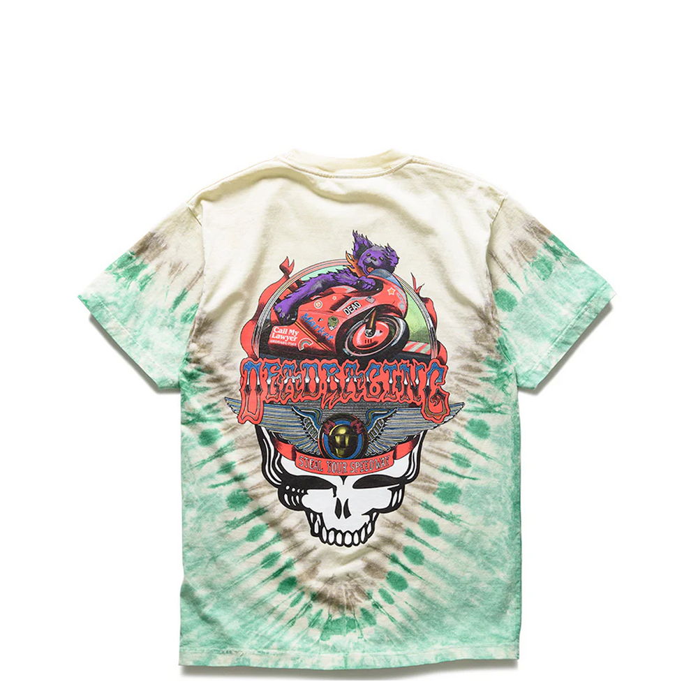 GRATEFUL DEAD TIE DYE GREEN