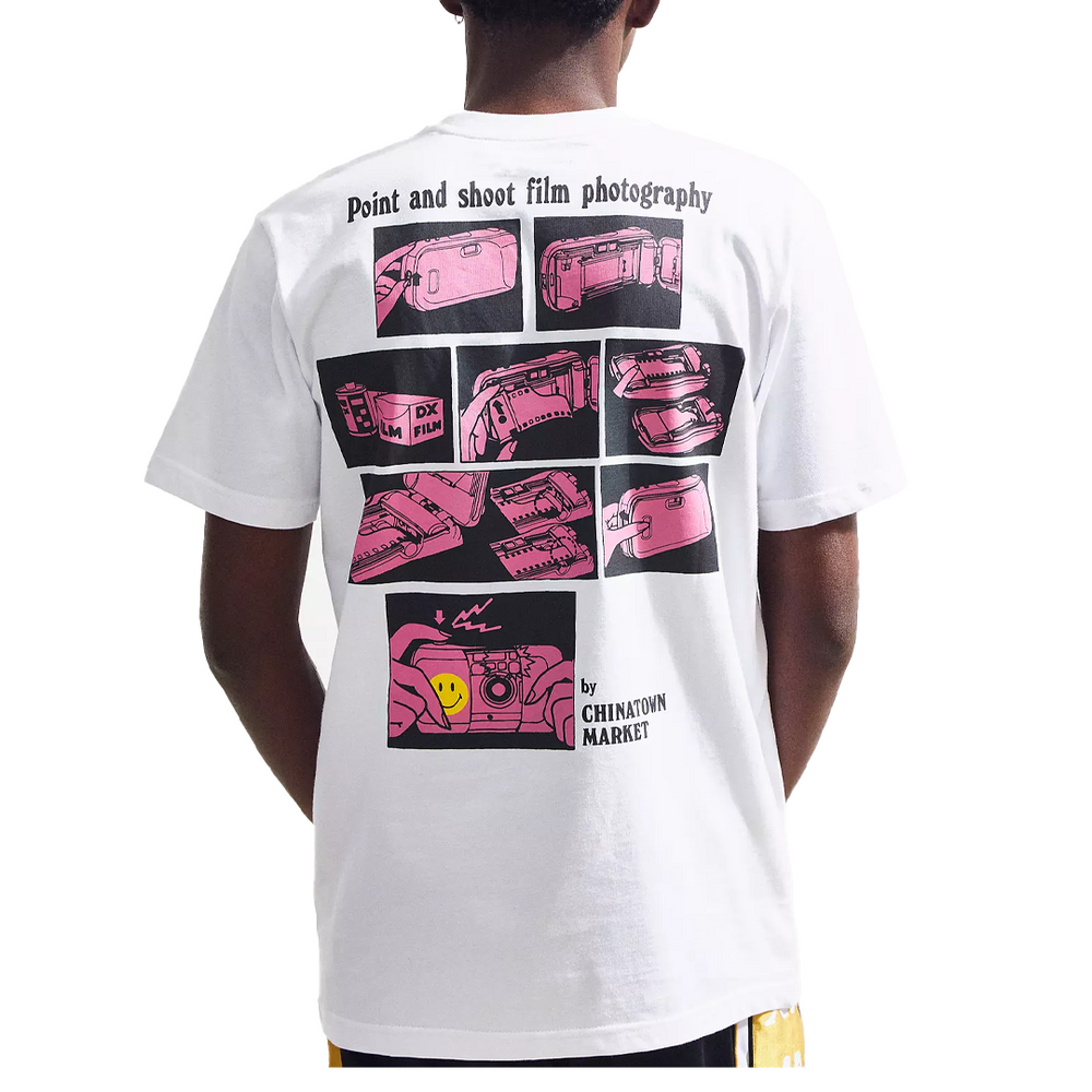 SMILEY PHOTOSHOOT T-SHIRT WHITE