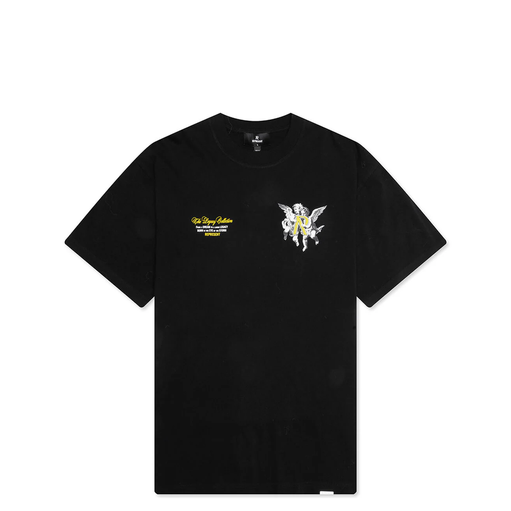LEGACY CHERUBS T-SHIRT JET BLACK