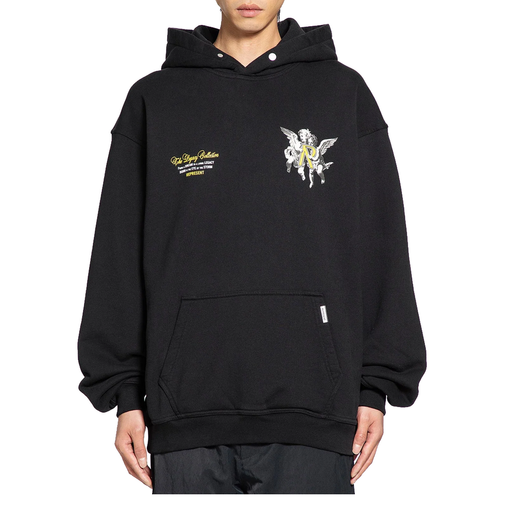 LEGACY CHERUBS HOODIE BLACK