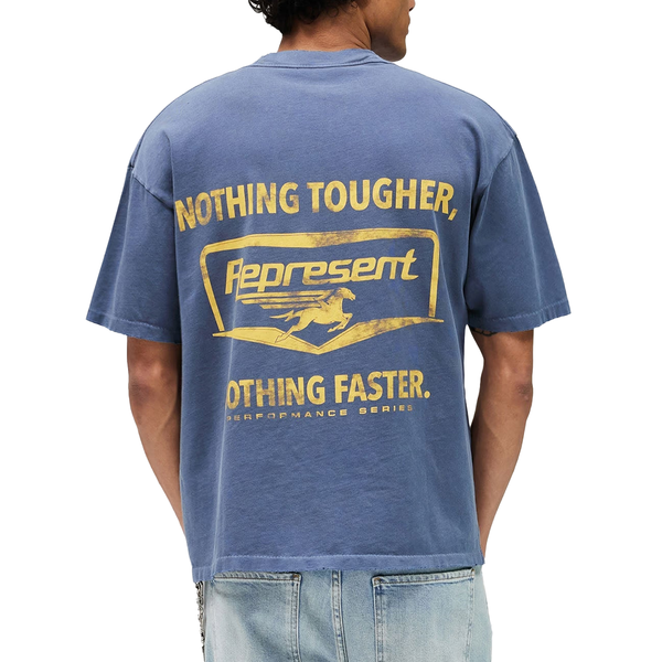 NOTHING FASTER T-SHIRT INDIGO