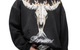 BRITISH COWBOYS HOODIE STAINED BLACK