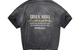 GUNS N' ROSES CROSS T-SHIRT STAINED BLACK