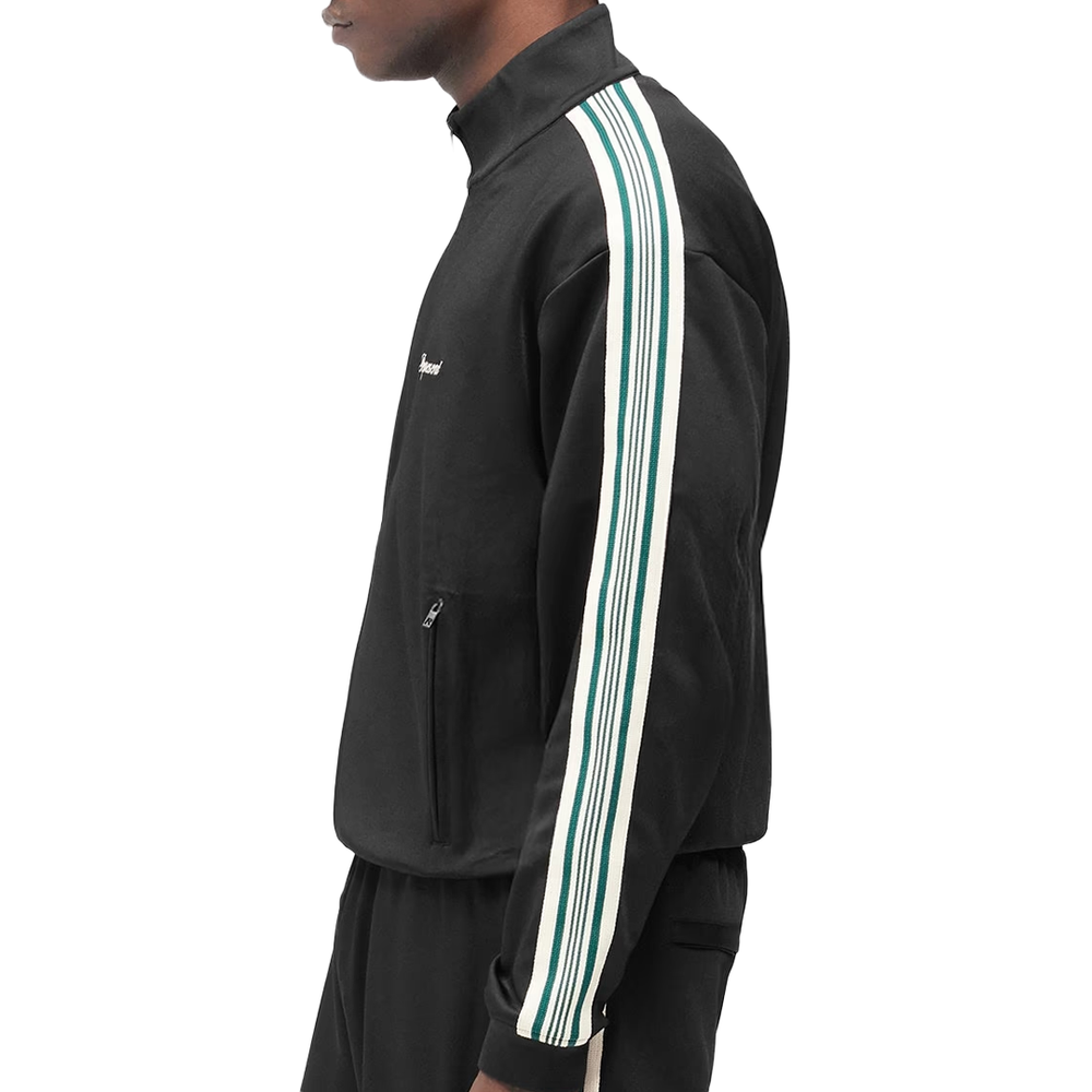 TAPED TRACK JACKET JET BLACK