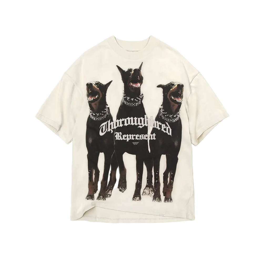 THOROUGHBRED T-SHIRT VINTAGE WHITE