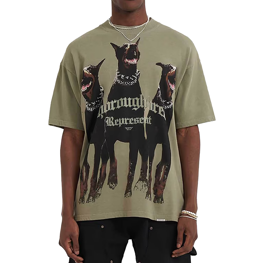 THOROUGHBRED T-SHIRT KHAKI