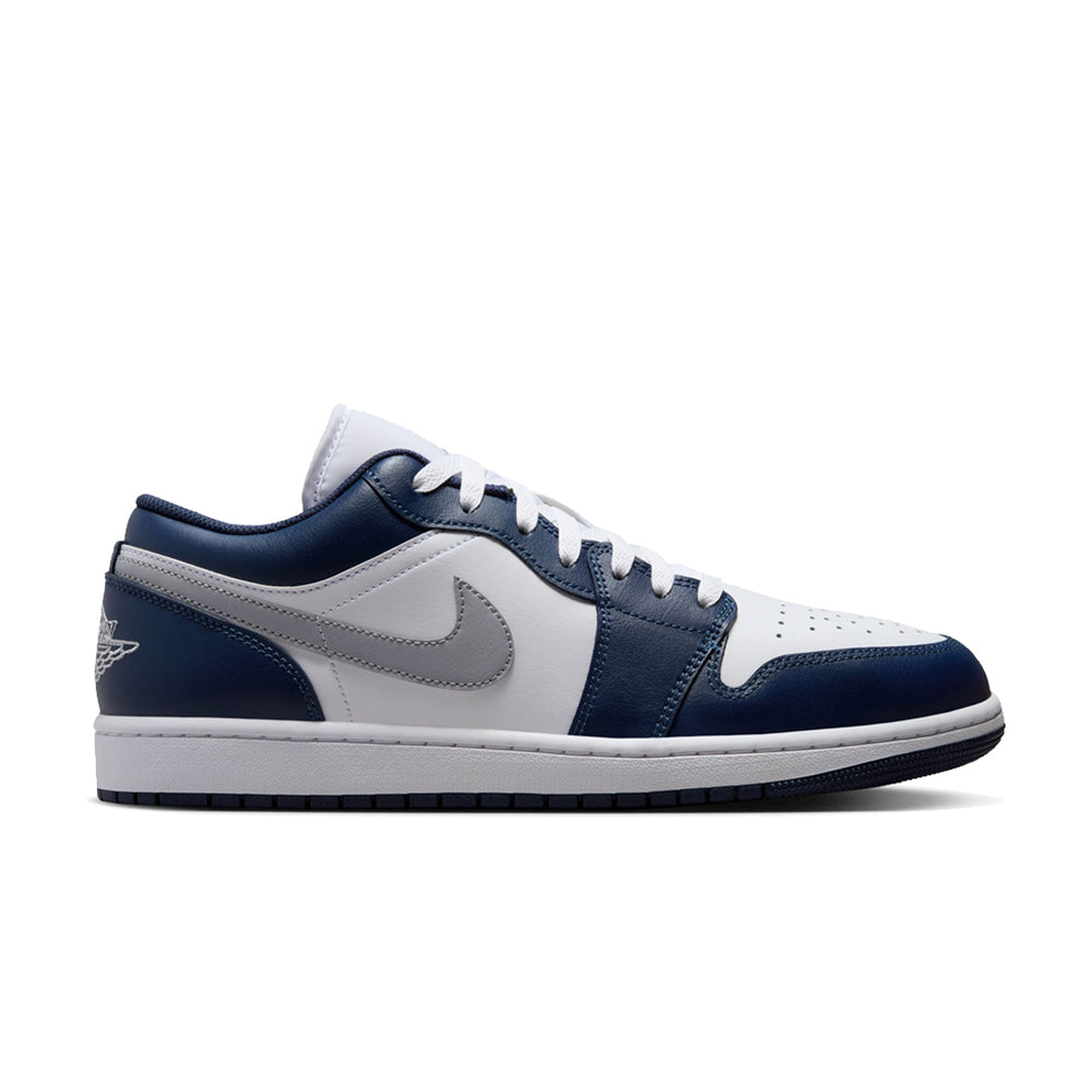 AIR JORDAN 1 LOW WOLF GREY MIDNIGHT NAVY