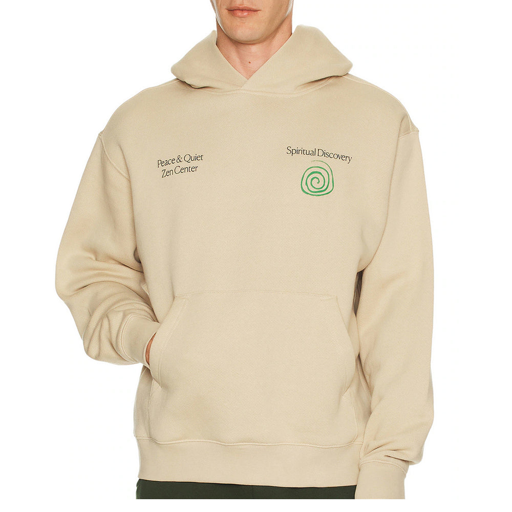 SPIRITUAL DISCOVERY HOODIE TAUPE