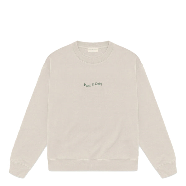 WORDMARK CREWNECK BONE
