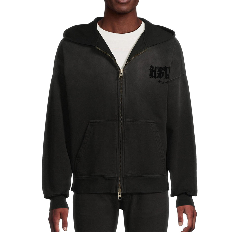 KSTUDIO EKCESS COTTON ZIP HOODIE