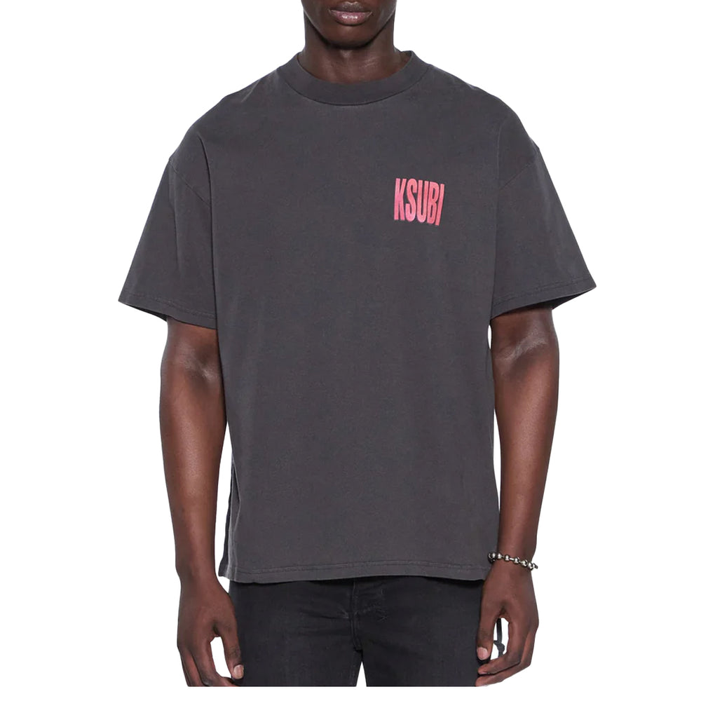 PANTHERA EKCESS SHORT SLEEVE TEE FADED BLACK