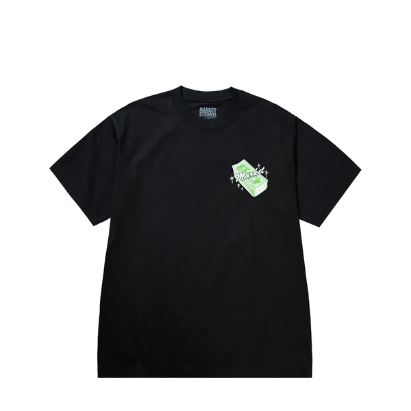 CALL MY PLUG T-SHIRT WASHED BLACK