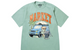 CAR CAMPER T-SHIRT MALACHITE GREEN