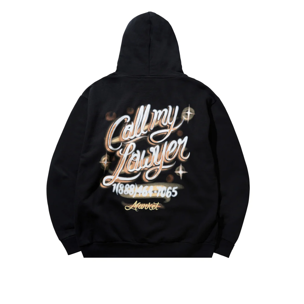 CALL MY LAWYER HOODIE BLACK