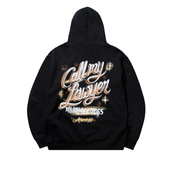 CALL MY LAWYER HOODIE BLACK
