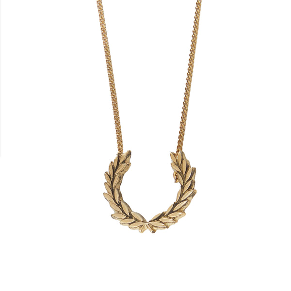LAUREL WREATH NECKLACE GOLD