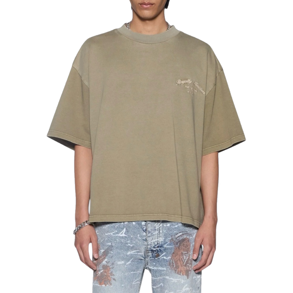 ROYALTY HALEN SS TEE MILITANT KHAKI