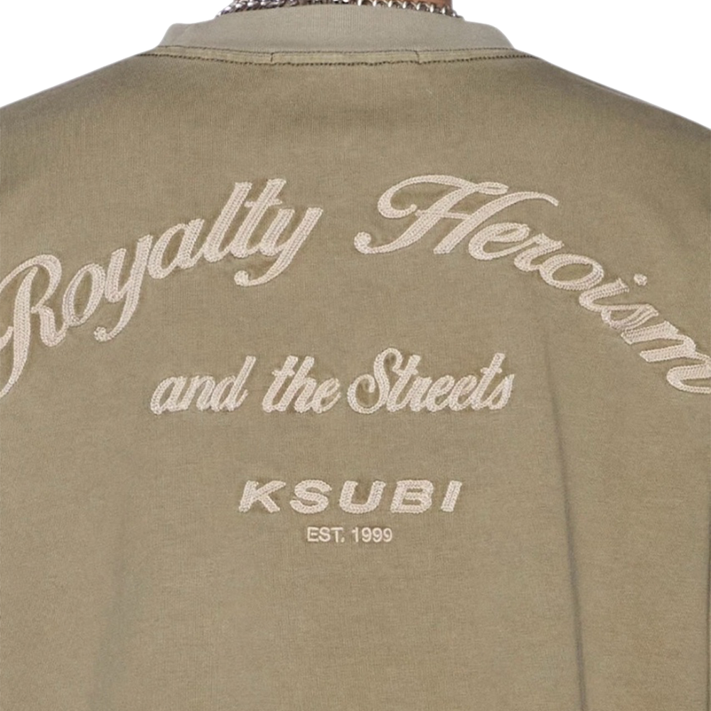 ROYALTY HALEN SS TEE MILITANT KHAKI