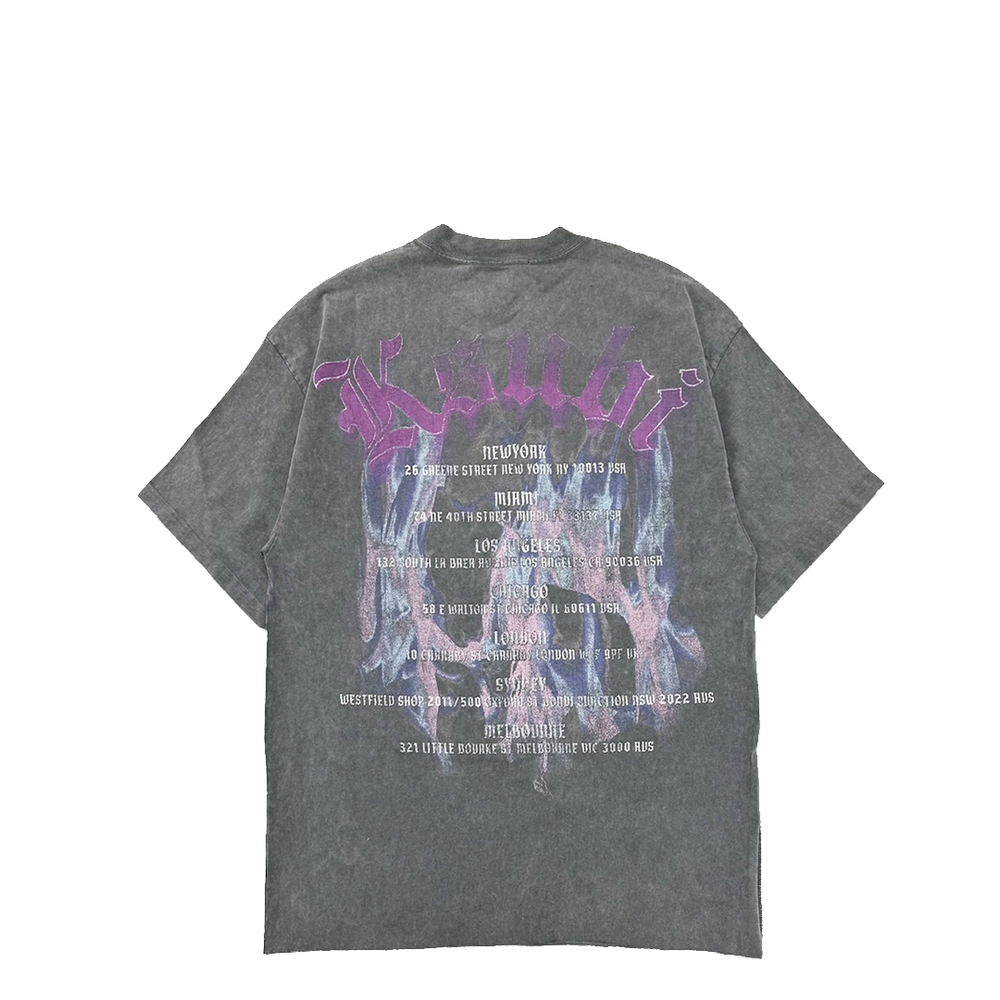 FALLEN EKCESS SS TEE CHARCOAL