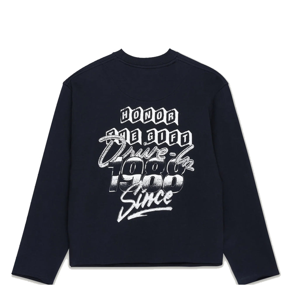 1988 DRIVE IN CREWNECK BLACK