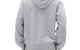 MIDWEIGHT TERRY ARCH LOGO HOODIE HEATHER GREY