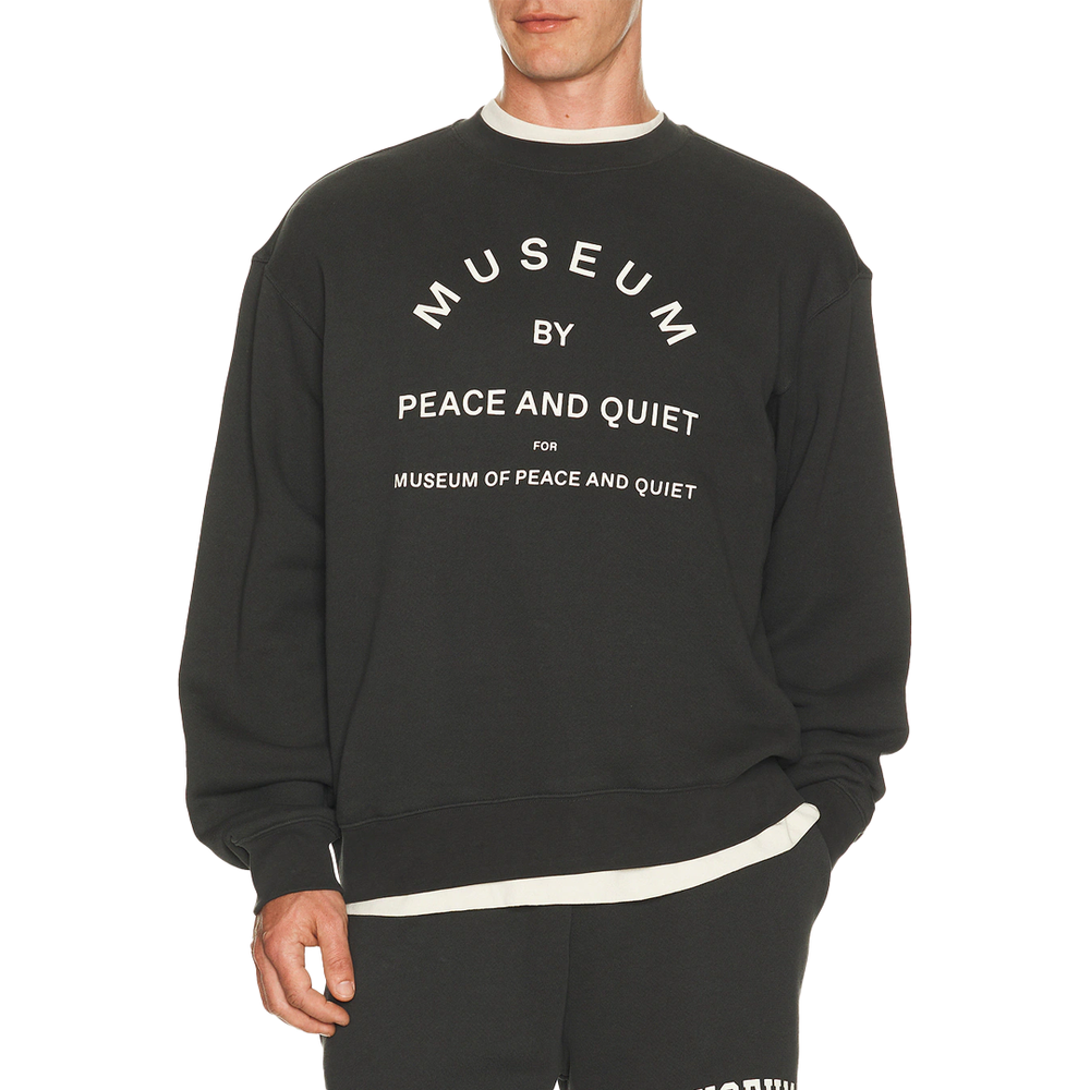 MUSEUM BY PQ CREWNECK BLACK