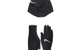 NIKE ESSENTIAL HAT AND GLOVE SET BLACK / SILVER
