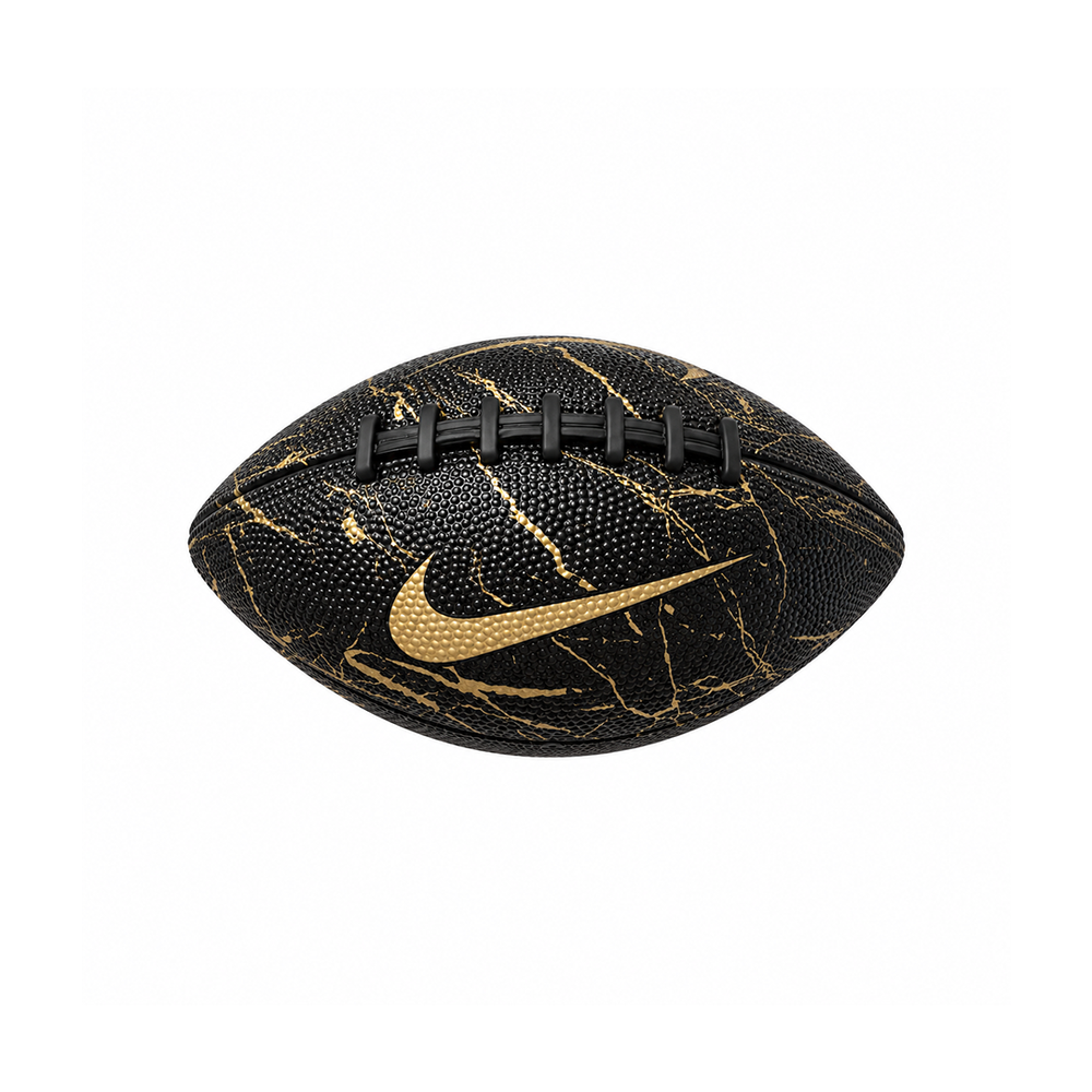 PLAYGROUND FOOTBALL GRAPHIC MINI BLACK / METALLIC GOLD 05