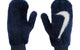 PLUSH MITTENS MIDNIGHT NAVY