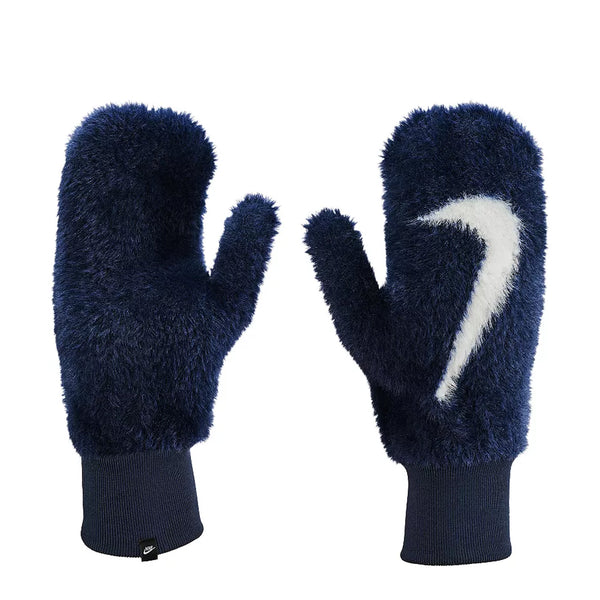 PLUSH MITTENS MIDNIGHT NAVY