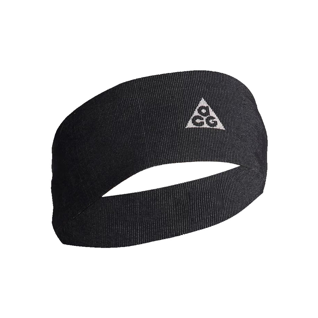 日本未発売 NIKE ACG HEADBAND Nike Dri-Fit Uv Protection Lightweight Seamless Headband - Black