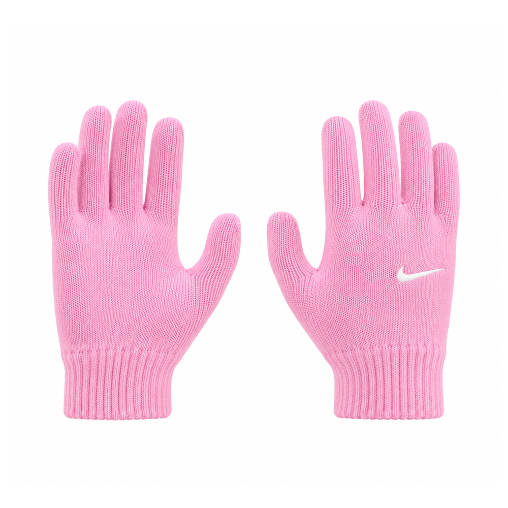 YOUTH KNIT SWOOSH GLOVES PINK RISE/WHITE