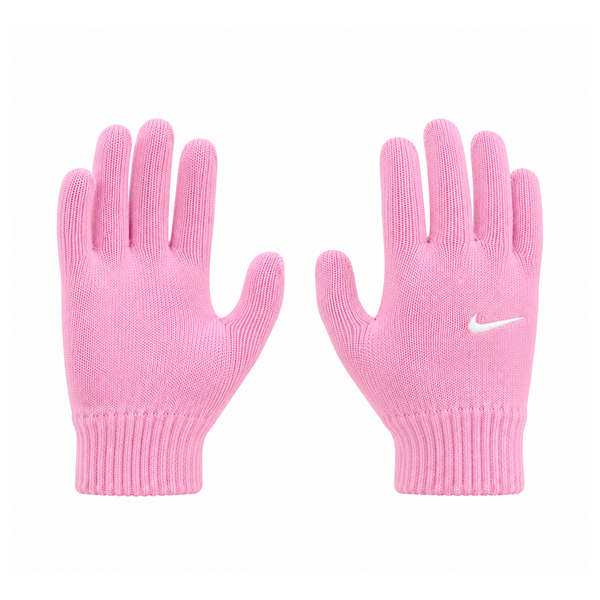 YOUTH KNIT SWOOSH GLOVES PINK RISE/WHITE