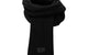 CITY KNIT SCARF BLACK