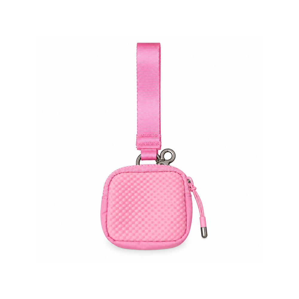 AURA EARBUDS CASE PINK RISE / METALLIC SILVER