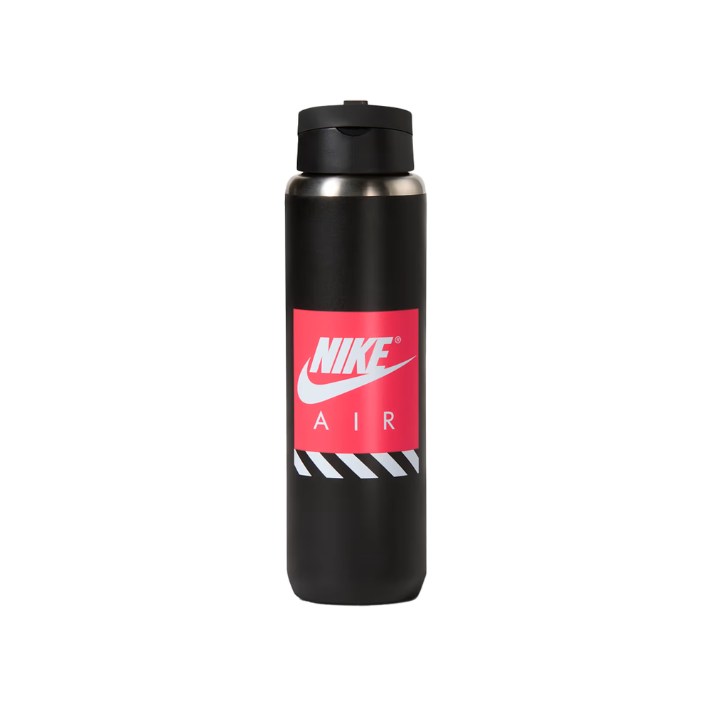 RECHARGE STAINLESS STEEL STRAW BOTTLE 24 OZ BLACK