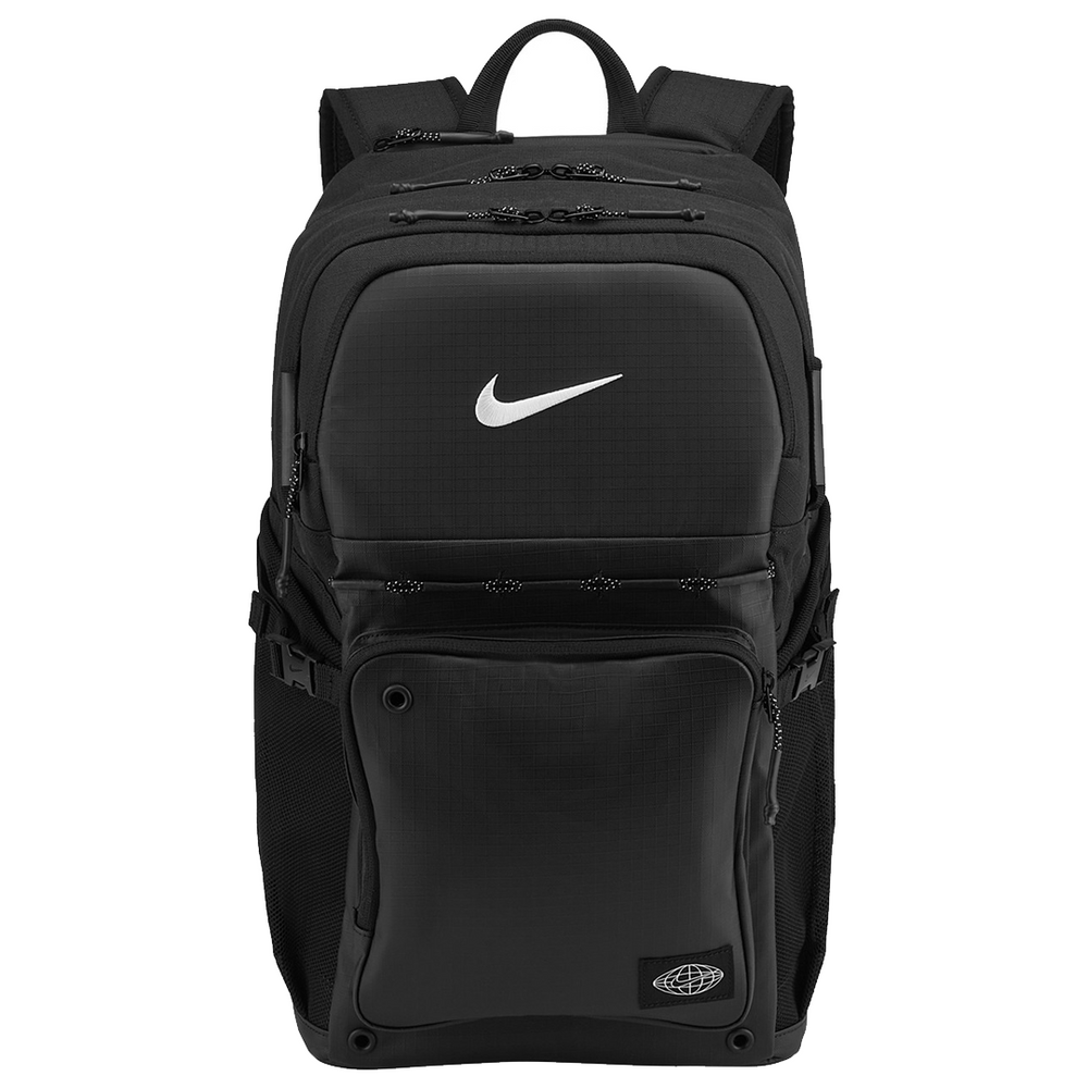 all black nike vapor backpack Virginia Tech Swoosh Utility Heat by Campus Emporium The Max Air shoulder straps provide breathable and cushioned comfort NIKE VAPOR FOOTBALL BACKPACK BLACK