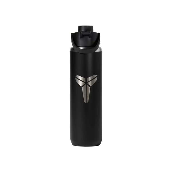 KOBE RECHARGE STAINLESS STEEL CHUG BOTTLE 24 OZ BLACK