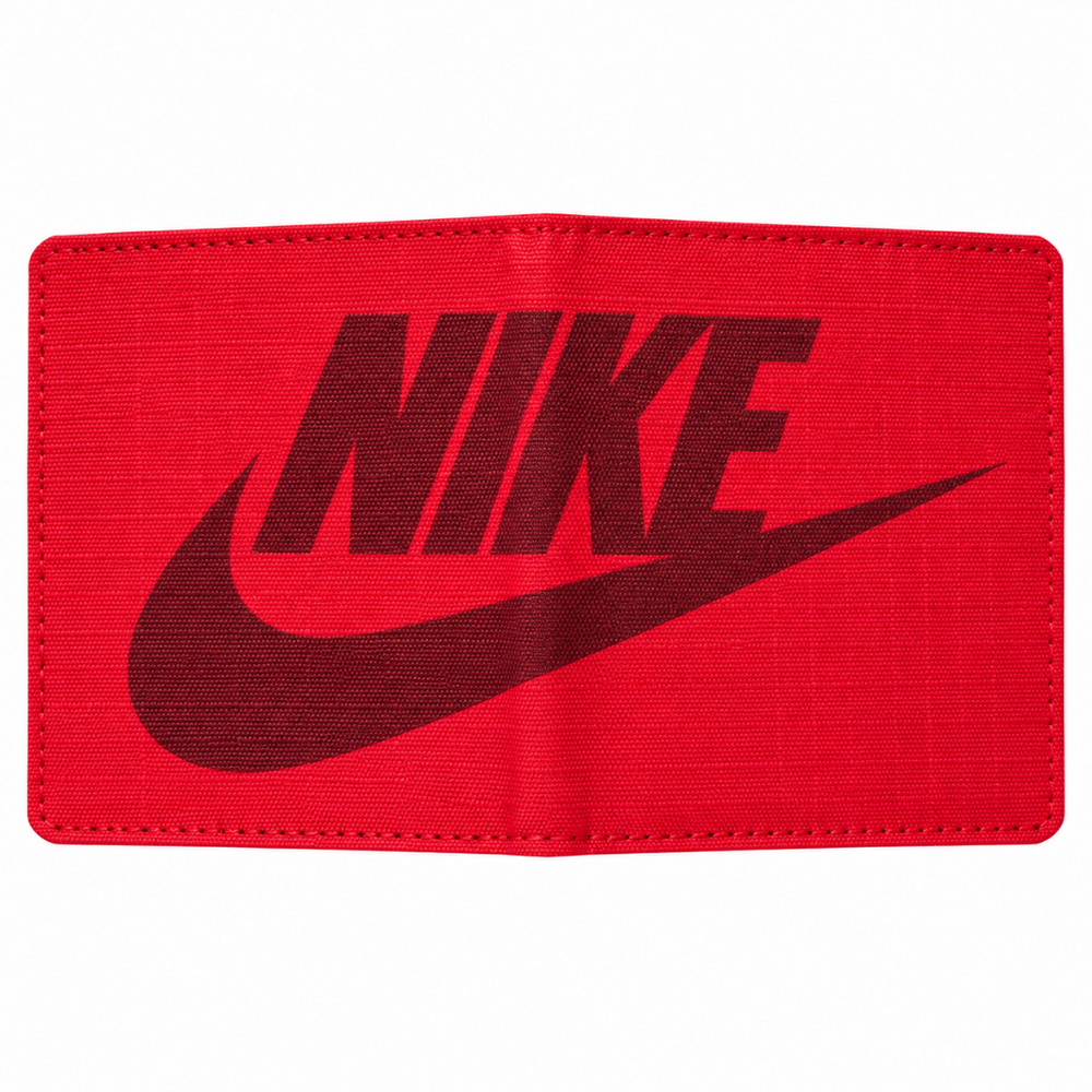 NIKE CLUB FOLD WALLET GRAPHIC UNIVERSITY RED / BLACK
