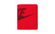 NIKE CLUB FOLD WALLET GRAPHIC UNIVERSITY RED / BLACK