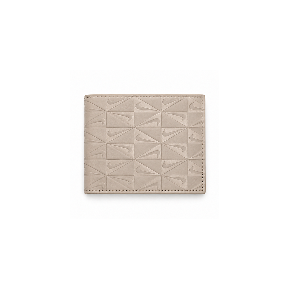 PREMIUM MONOGRAM BIFOLD WALLET CREAM