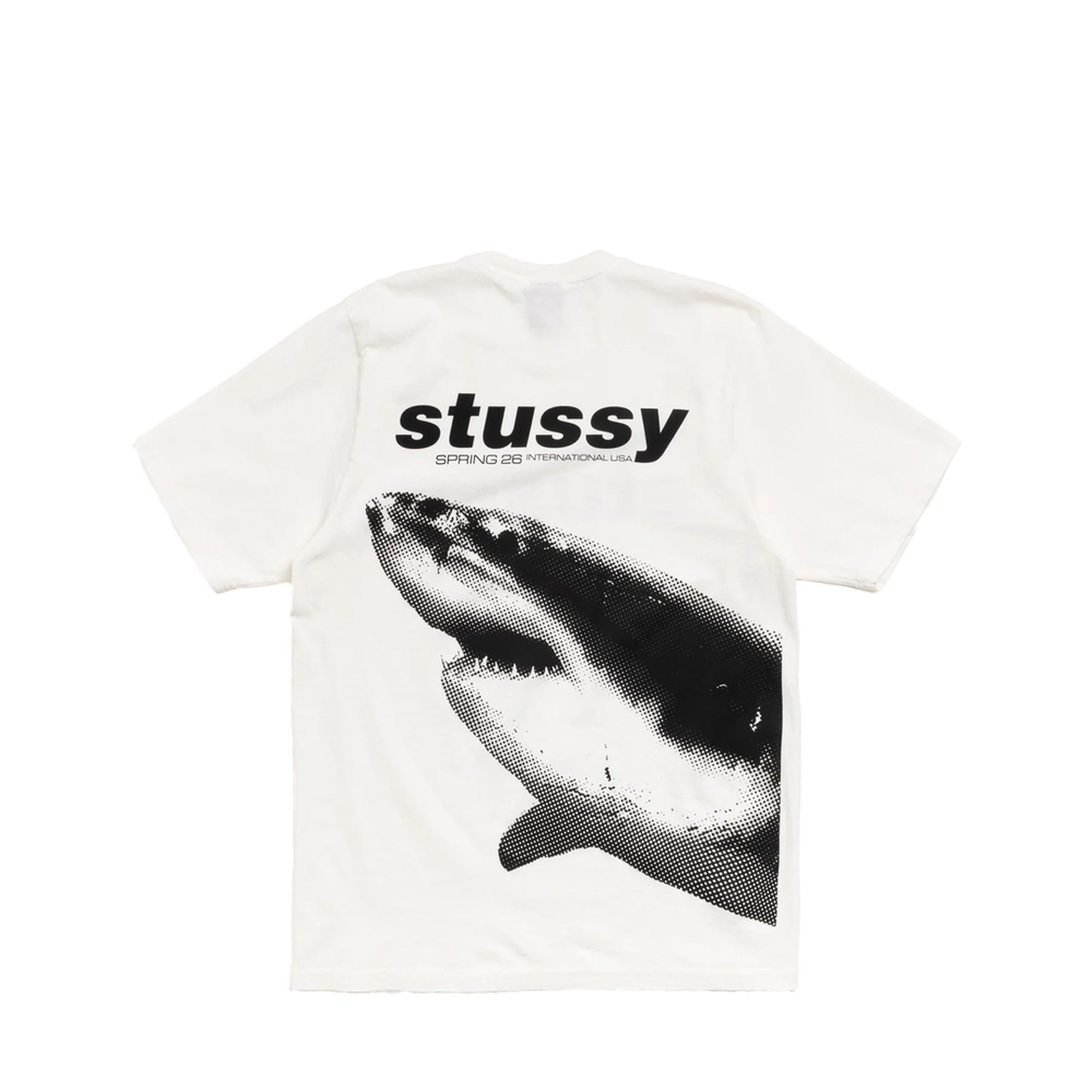 SHARK PIGMENT DYED T-SHIRT NATURAL