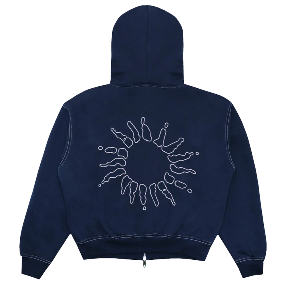 SIGNATURE ZIP HOODIE NAVY