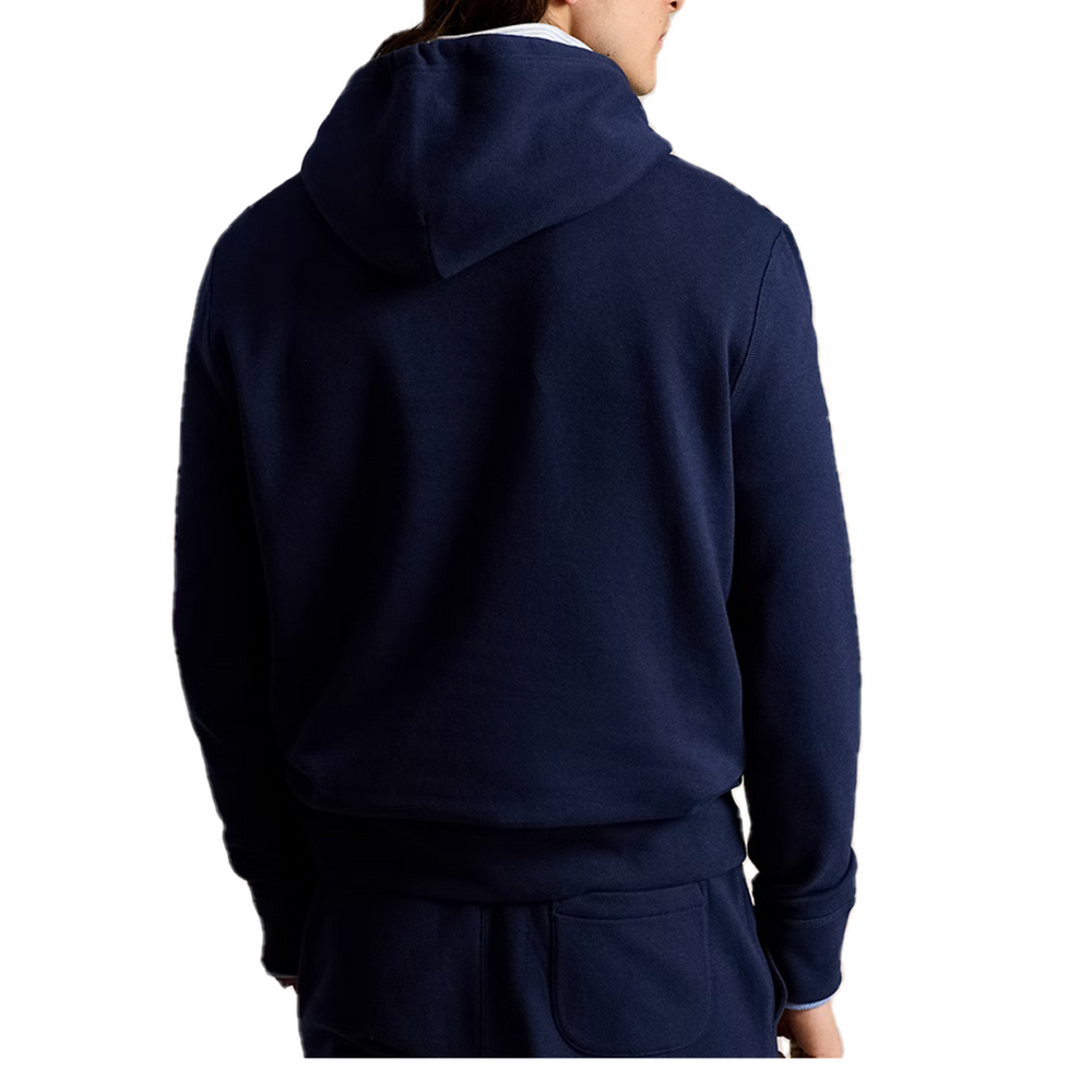 THE RL FLEECE HOODIE NAVY