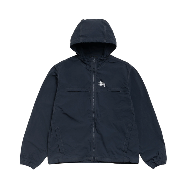LIGHTWEIGHT HOODED JACKET NAVY