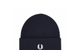 CLASSIC MERINO WOOL BEANIE NAVY/SNOW WHITE